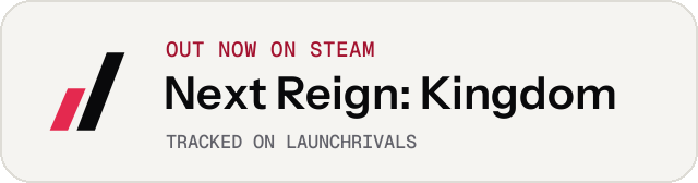 Light launch badge for Next Reign: Kingdom