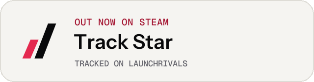 Light launch badge for Track Star