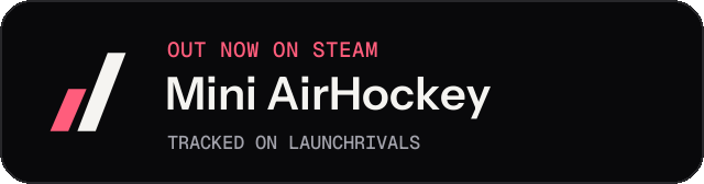 Dark launch badge for Mini AirHockey