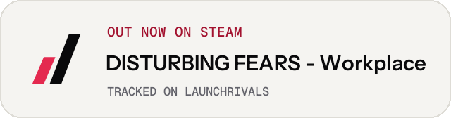Light launch badge for DISTURBING FEARS - Workplace