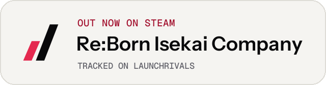 Light launch badge for Re:Born Isekai Company