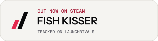 Light launch badge for FISH KISSER