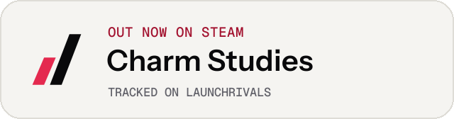Light launch badge for Charm Studies