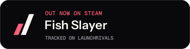 Dark launch badge for Fish Slayer