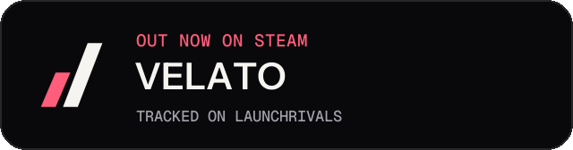 Dark launch badge for VELATO