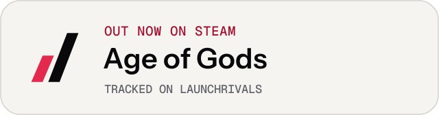 Light launch badge for Age of Gods