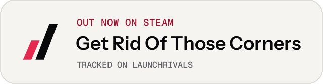 Light launch badge for Get Rid Of Those Corners