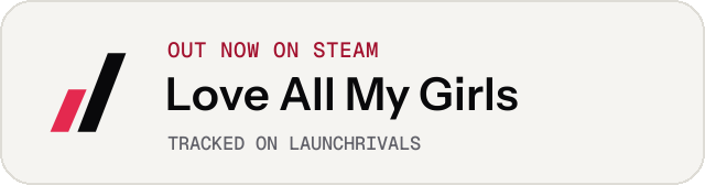 Light launch badge for Love All My Girls