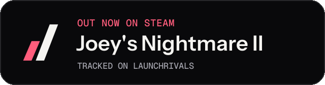 Dark launch badge for Joey's Nightmare II