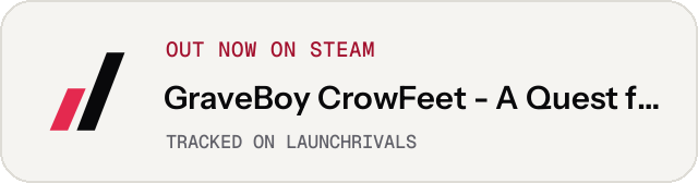 Light launch badge for GraveBoy CrowFeet - A Quest for Skulls