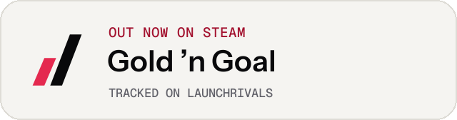 Light launch badge for Gold ’n Goal