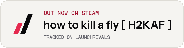 Light launch badge for how to kill a fly [ H2KAF ]