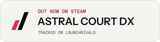Light launch badge for ASTRAL COURT DX