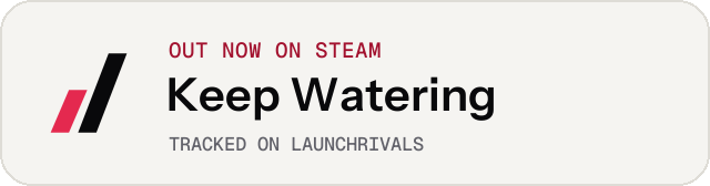 Light launch badge for Keep Watering