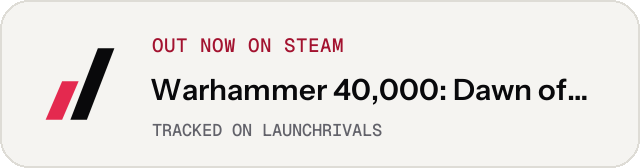 Light launch badge for Warhammer 40,000: Dawn of War - Anniversary Edition (Classic)