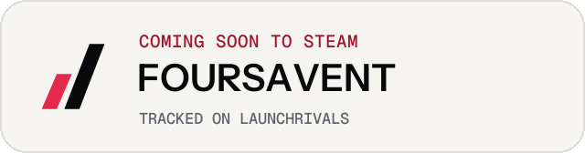 Light launch badge for FOURSAVENT