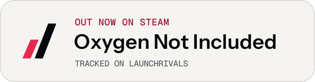 Light launch badge for Oxygen Not Included