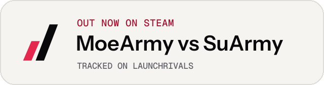 Light launch badge for MoeArmy vs SuArmy