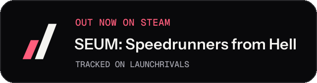 Dark launch badge for SEUM: Speedrunners from Hell