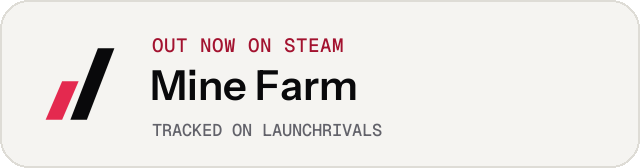 Light launch badge for Mine Farm