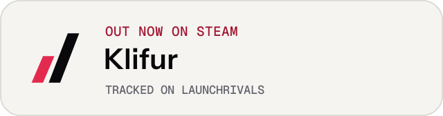 Light launch badge for Klifur