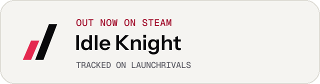Light launch badge for Idle Knight