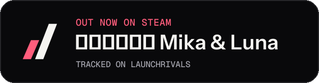 Dark launch badge for 非常规放送部 Mika & Luna