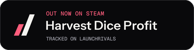 Dark launch badge for Harvest Dice Profit