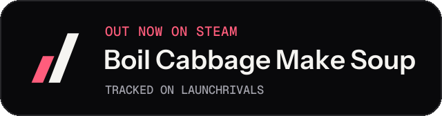 Dark launch badge for Boil Cabbage Make Soup