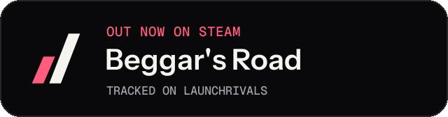 Dark launch badge for Beggar's Road