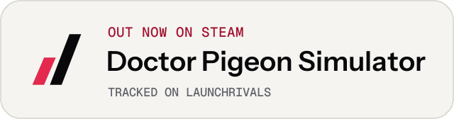 Light launch badge for Doctor Pigeon Simulator