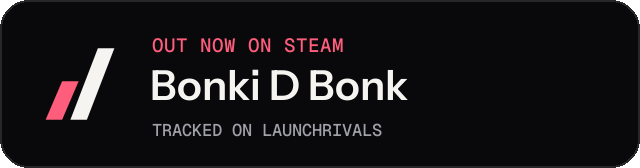Dark launch badge for Bonki D Bonk