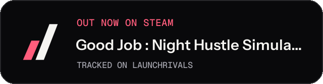 Dark launch badge for Good Job : Night Hustle Simulator