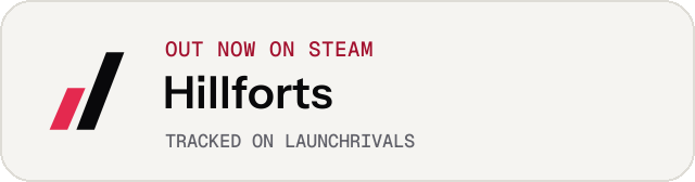Light launch badge for Hillforts