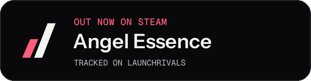 Dark launch badge for Angel Essence