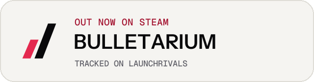 Light launch badge for BULLETARIUM