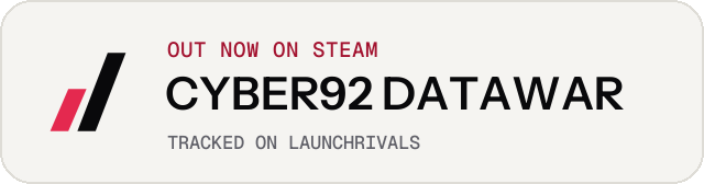 Light launch badge for CYBER92 DATAWAR