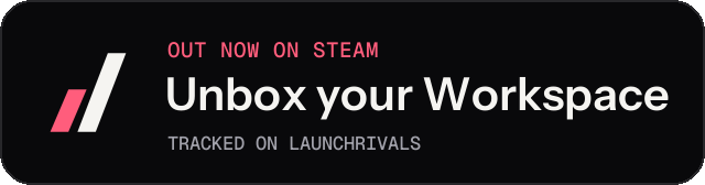Dark launch badge for Unbox your Workspace