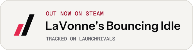 Light launch badge for LaVonne's Bouncing Idle