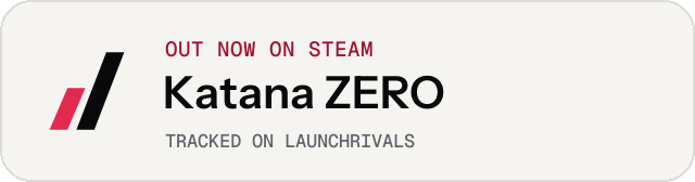 Light launch badge for Katana ZERO