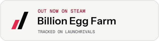 Light launch badge for Billion Egg Farm