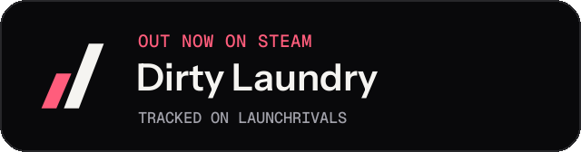 Dark launch badge for Dirty Laundry