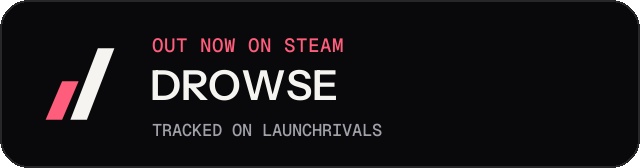 Dark launch badge for DROWSE