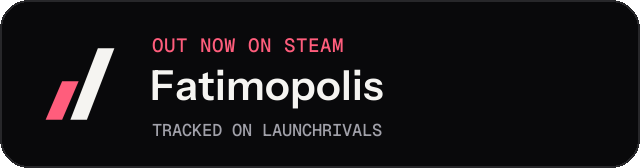 Dark launch badge for Fatimopolis