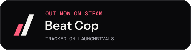 Dark launch badge for Beat Cop