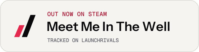 Light launch badge for Meet Me In The Well