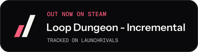 Dark launch badge for Loop Dungeon - Incremental