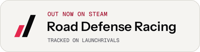 Light launch badge for Road Defense Racing
