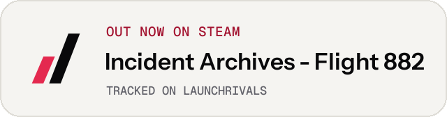 Light launch badge for Incident Archives - Flight 882