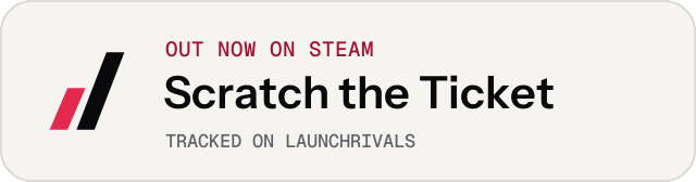 Light launch badge for Scratch the Ticket
